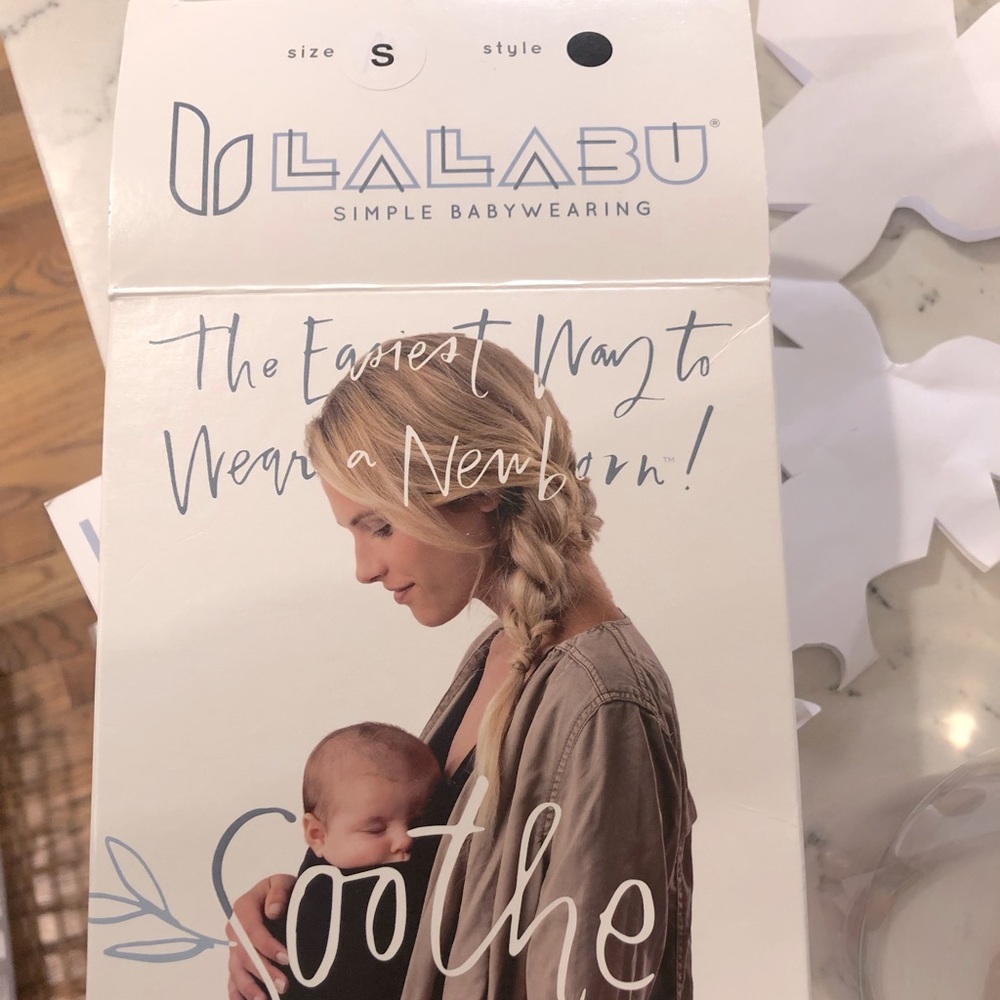 Lalabu soothe shirt, baby wearing shirt